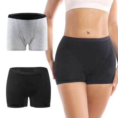 SHANJINL Women's Period Underwear, Heavy Flow, 120 mL Absorbent Pad, Postpartum Briefs, 2-Pack, XL