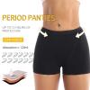 SHANJINL Women's Period Underwear, Heavy Flow, 120 mL Absorbent Pad, Postpartum Briefs, 2-Pack, XL view 3