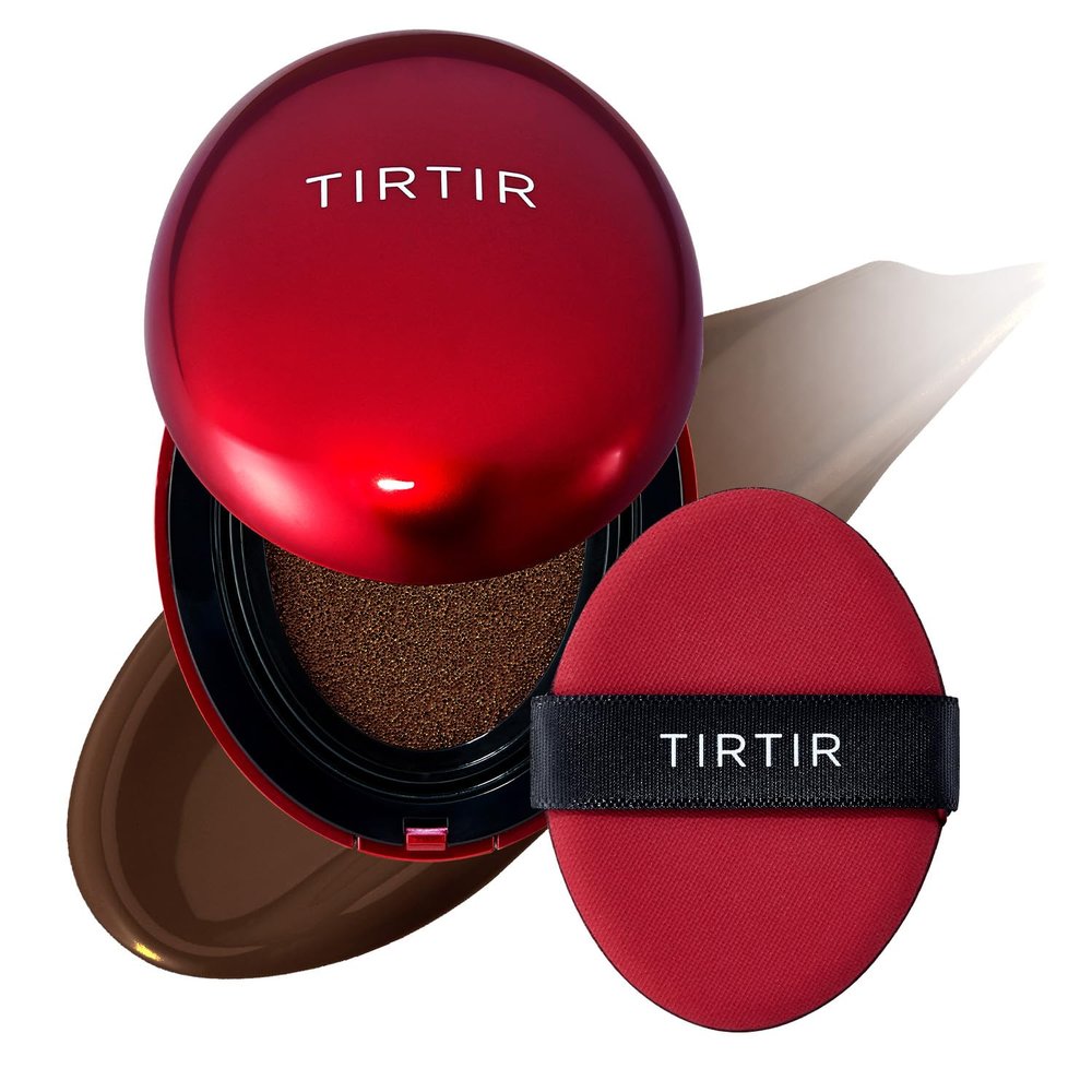 TIRTIR Mask Fit Red Cushion Foundation, Full Coverage, Satin Glow, 51N Fudge