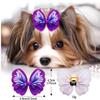Hair Bows for Small Dogs, 10 Pieces view 2