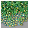 Aqxyedc 10,000-Piece 4 mm AB Jelly Resin Flat-Back Glitter Rhinestones for 3D Nail Art, Dark Green view 1