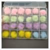 Aqxyedc 24-Piece Box Korean Trend Nail Pom-Pom Charms, Detachable Magnetic Nail Art Decorations, DIY Nail Art Supplies, Wanglan (Red) view 4
