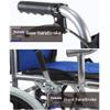 XNYXLPP Lightweight Folding Transport Wheelchair for Adults, 17-Inch Seat, Attendant-Propelled, with Hand Brakes (Black) view 4