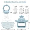 CLDY Baby Fruit Feeder & Mini Freezer Tray Set, from 4 Months, BPA-Free Silicone Teething Feeder view 2
