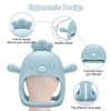 CLDY Baby Fruit Feeder & Mini Freezer Tray Set, from 4 Months, BPA-Free Silicone Teething Feeder view 4