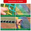 DTVEW Knotless Safety Net for Balcony, 4 cm Mesh / 4 mm Rope, 1.2 x 3 m view 3