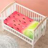 Morbuy Watermelon-Print Fitted Sheet for Baby Crib, 90 x 55 cm view 3