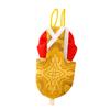 Sosoport Pet Parrot Flight Suit with Integrated Diaper for Cockatiels and Budgies - XS Yellow view 1
