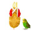 Sosoport Pet Parrot Flight Suit with Integrated Diaper for Cockatiels and Budgies - XS Yellow view 2