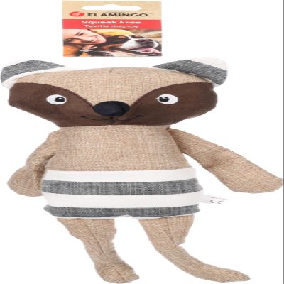 Flamingo Wigri Fox Beige Dog Toy – Quiet Play