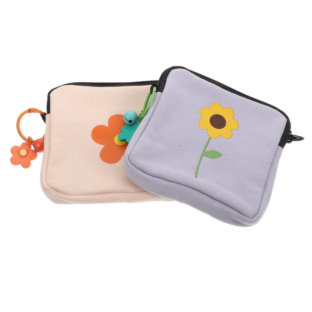 HAPINARY 2-Pack Women's Pad Bags