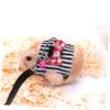 Hamster Harness Set for Rats and Hamsters, Breathable Denim view 2