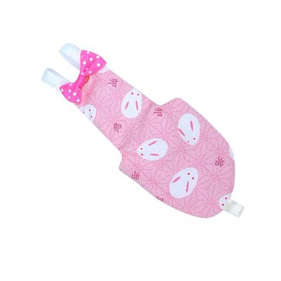 Printed Cotton Bird Diaper for Parrots and Pigeons, Pink