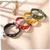 GRIRIW Adjustable Bone-Shaped Reflective Pet Collar with Bell - Red view 4