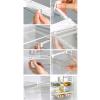MOUMOUTEN Modern Plastic Dip Storage Basket with Open Front for Kitchen Organization view 2