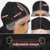 Curly Synthetic Lace-Front Wig for Women, Glueless, 13 x 4, 1#613, 180% Density, 24 Inches view 2