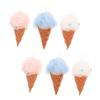 FOYTOKI 6-Piece PE Shower Sponge Set with Loofah view 1