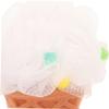 FOYTOKI 6-Piece PE Shower Sponge Set with Loofah view 3