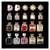 Aqxyedc 100-Piece Perfume Bottle Rhinestone Flower 3D Nail Art Decorations, Alloy Nail Charms for Nails view 1