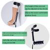 Adult Forearm Crutches with Soft Ergonomic Handles view 4
