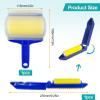 Pet Hair Remover Brush for Cats and Dogs, Roller for Cars and Clothing, Travel Accessory view 2