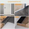 135 cm x 2 Aluminum 90° Edge Trim, Black, 15 mm view 4