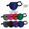 UILYNIU 8-Pack Eye Patches for Adults and Children, Adjustable Soft Eye Covers for Amblyopia, Strabismus and Post-Surgery Use, Left or Right Eye, 8 Colors view 2