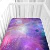 Morbuy Baby Crib Fitted Sheet, Starry Sky Microfiber Sheet for Crib, Bassinet and Stroller Mattress Cover for Newborns (H, 120 x 60 cm) view 4