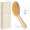 Dry Body Brush with Curved Handle view 1