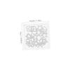 HAPINARY White ABS Half-Moon Nail Pearls view 3