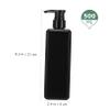 minkissy 10-Piece Refillable Pump Bottles, Transparent view 3