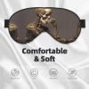Interesting Skeleton Print, Ultra-Soft Light-Blocking Eye Mask for Optimal Comfort and Restful Sleep view 3