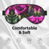 Double-Sided Purple Rose Eye Mask, Soft and Light-Blocking view 3