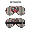 Ultra-Soft, Light-Blocking Eye Mask with “Treble Love and Music” Print for Optimal Comfort and Restful Sleep view 2