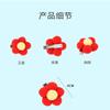 50 Plush Ball Hair Clips for Dogs view 3