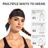 Black Robot Sweat-Absorbing Bandana Headband view 4