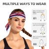 Hawaii American Flag Sweat-Absorbing Bandana Headband view 4