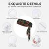 Hummingbirds Red Flowers Hibiscus Sweat-Absorbing Headband for Tennis, Running and Cycling view 2