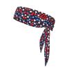 Patriotic Stars Stripes Independence Day Performance Sweat-Absorbing Headband for Tennis, Running and Cycling, Unisex Headband for Women and Men view 1