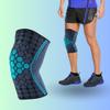 MEDOSAN Knee Sleeve with Copper Fibers, Various Sizes | Knee Support (L) view 2