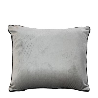Chic Home Velvet Pillowcase POSH CHIC 30x50 Gray