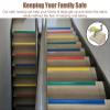 Grooved Self-Adhesive Non-Slip Stair Edge Protector, Green, 14 m (45.9 ft) view 4