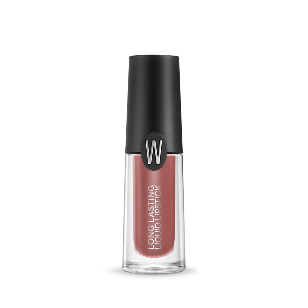 WYCON cosmetics Long-Lasting Liquid Lipstick, 10-Hour Wear, Matte Finish, 181 Creamy Rose