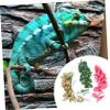INOOMP 9-Piece Artificial Reptile Vines, Flexible Plastic Climbing Plants for Terrariums view 2