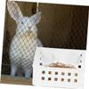 WOONEKY Hay Feeder for Rabbits and Chinchillas view 4
