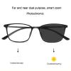ZGYOZMNG Progressive Photochromic Reading Glasses, Gray, +1.00 (Black 2) view 3
