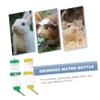 INOOMP 4-Piece Automatic Water Dispenser Bottles for Pets, Rabbits and Guinea Pigs view 3