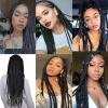 Ombre Kanekalon Jumbo Braiding Hair Extensions, 24 in, 3-Pack view 3