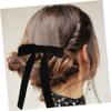 HAPINARY 2-Piece Velvet Hair Bow Clips for Women, Bow Barrettes for Straight, Curly, and Fine Hair, Wedding, Party, and Everyday Accessories view 4