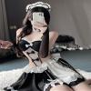 THSCWY Women's Maid Costume: Sexy Lace Outfit, Lolita Dress, Anime Cosplay, Black view 4